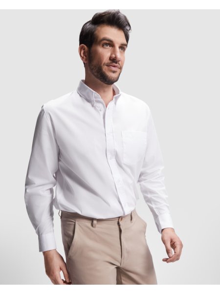 Camicia uomo da lavoro personalizzata Roly Workwear Aifos L/S