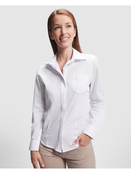 Camicia da lavoro donna personalizzata Roly Workwear Sofia L/S