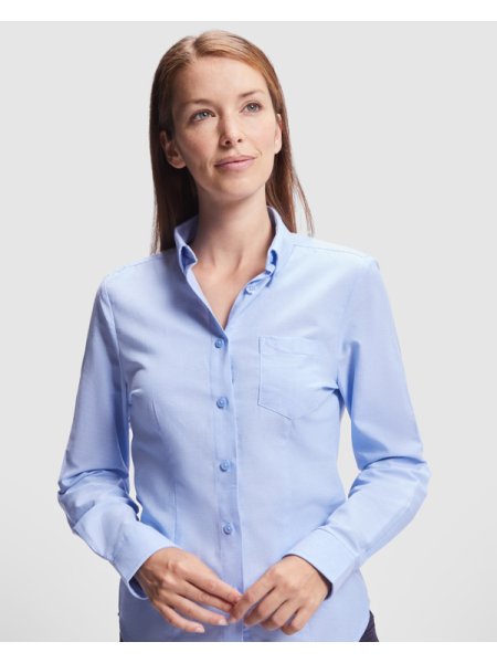 Camicia oxford donna da lavoro personalizzata Roly Workwear Oxford Woman