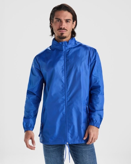 Giacca cerata impermeabile da uomo personalizzata Roly Island