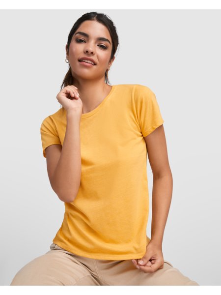 T-shirt maniche corte donna personalizzata Roly Fox Woman