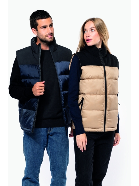 Gilet unisex personalizzato Kariban Bodywarmer bicolore