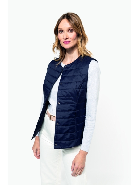 Gilet donna imbottito leggero Thinsulate personalizzato Kariban Premium Bodywarmer