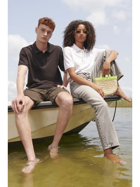 Polo cotone biologico unisex a manica corta Sol's Pegase