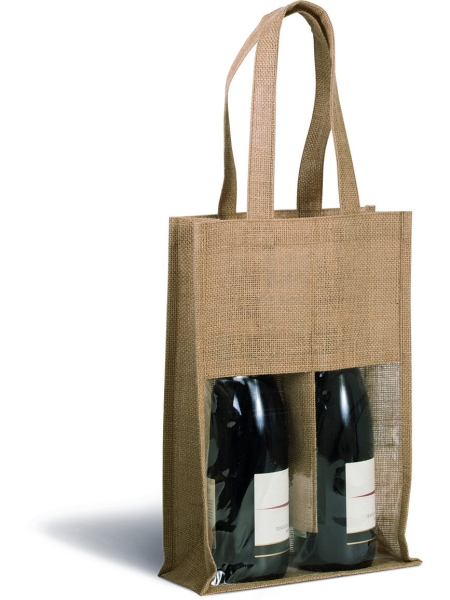 Borsa porta bottiglie vino personalizzata Ki-mood Conscious