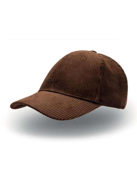 Cappellino Cordy con visiera pre-curvata e chiusura in velcro Atlantis