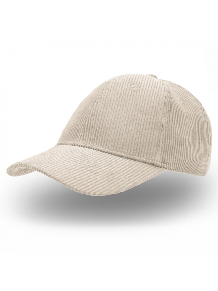 Cappellino Cordy con visiera pre-curvata e chiusura in velcro Atlantis