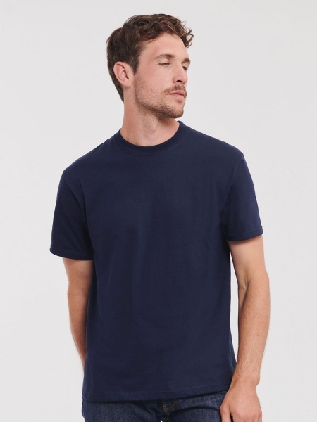 T-Shirt unisex 215 g/m² personalizzate Russell Authentic Heavyweight T