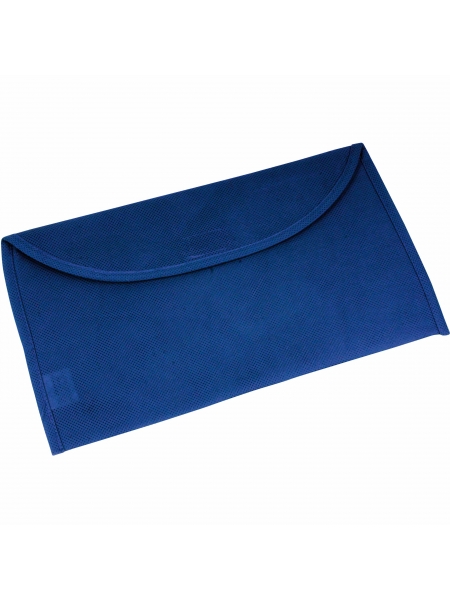 Bustina portadocumenti in TNT 80 Gr m2 chiusura in velcro 27 x 15 cm