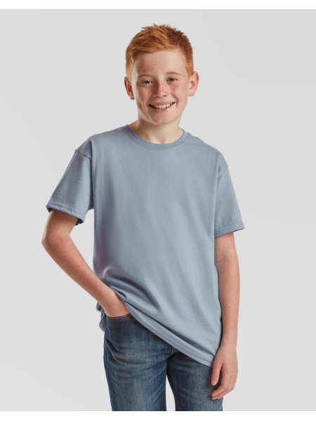 Maglietta da bambino personalizzabile Fruit of The Loom Iconic 195 T