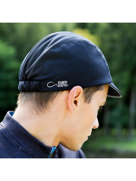 Cappellino Cycling Gore con piping riflettente e mesh interna Atlantis