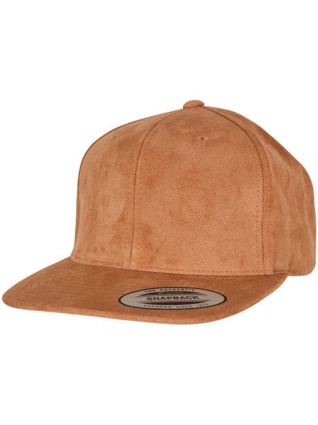 Cappellino snapback personalizzabile Yupoong The Classics® Suede Leather
