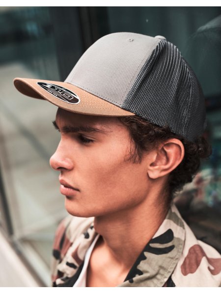 Cappellino trucker personalizzabile Flexfit 110® in cotone