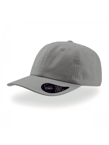 Cappellino Dad Hat a 6 pannelli con parasudore in cotone Atlantis