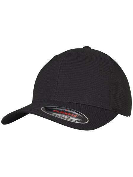 Cappellino traspirante da baseball 6 pannelli personalizzabile Flexfit Hydro-Grid Stretch
