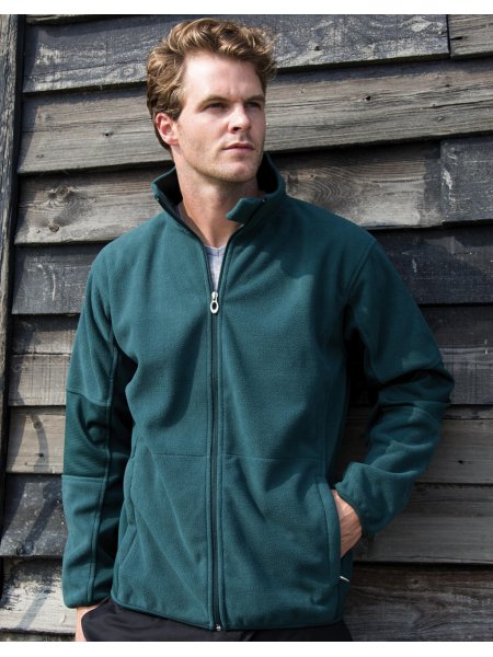 Giacca softshell uomo impermeabile personalizzabile Result Osaka Combed Pile