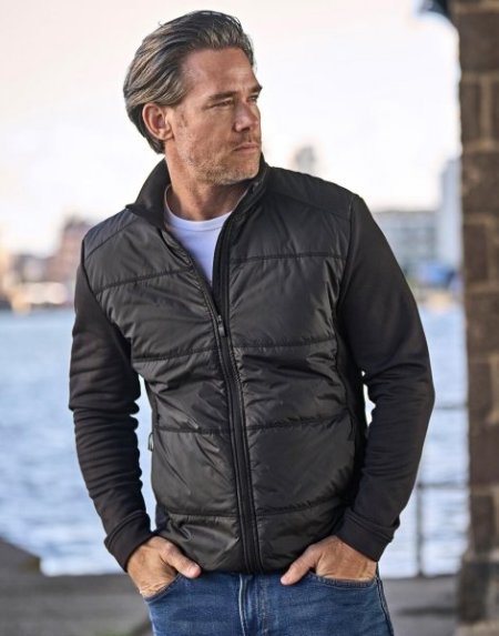 Giubbino da uomo personalizzabile Tee Jays Hybrid-Stretch Jacket