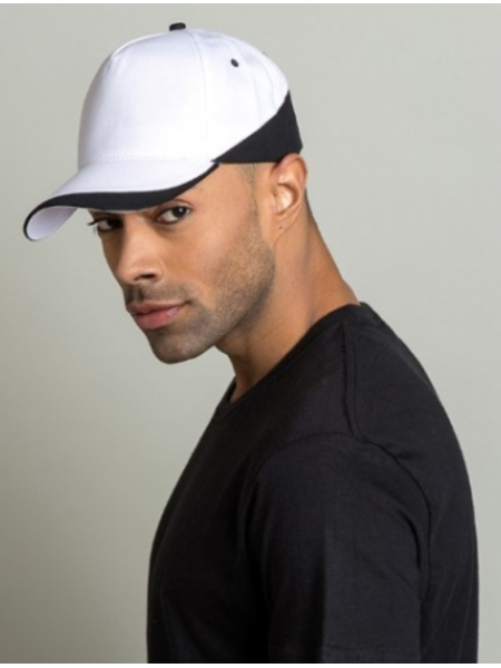 Cappellino baseball 5 pannelli personalizzato Stripe