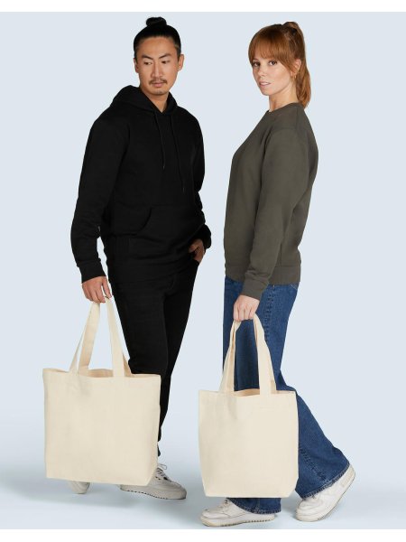 Shopper bag in canvas personalizzata SG Accessories Bags Canvas Wide LH