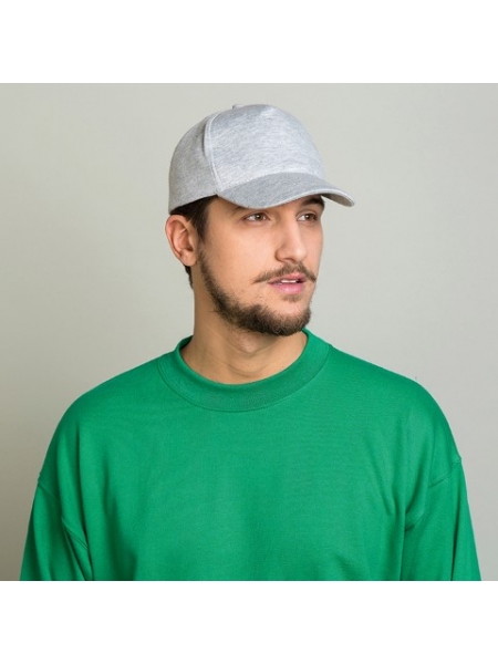 Cappellini in cotone jersey 5 pannelli