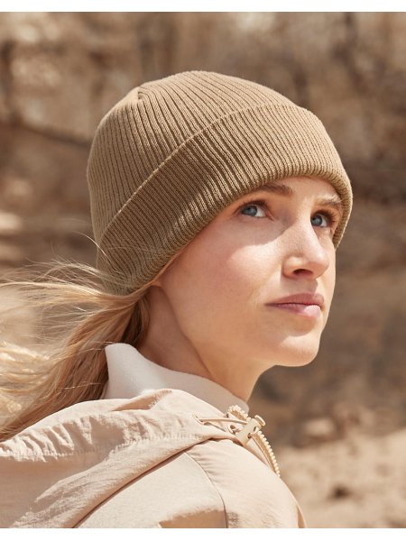 Berretto a costine personalizzabile Beechfield Polylana® Ribbed