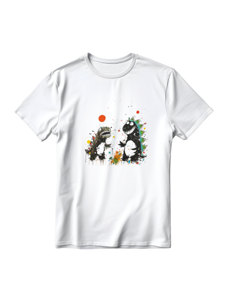 Magliette divertenti unisex personalizzate con grafica originale Dinosaurs