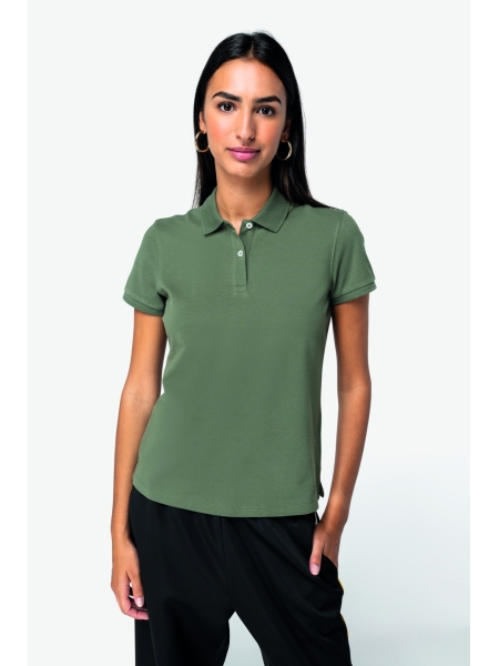 Polo cotone donna personalizzata Native Spirit Piquè