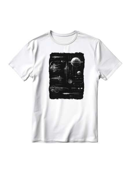 Magliette divertenti unisex personalizzate con grafica originale Planet