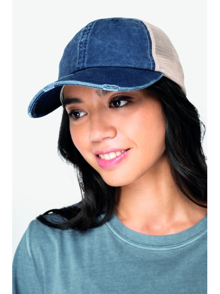 Cappellino con rete trucker personalizzato unisex Native Spirit