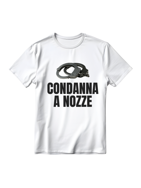 Magliette addio al celibato personalizzate in cotone semipettinato Ringspun con grafica originale