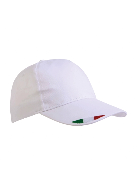 Cappellino baseball 5 pannelli personalizzato Mameli