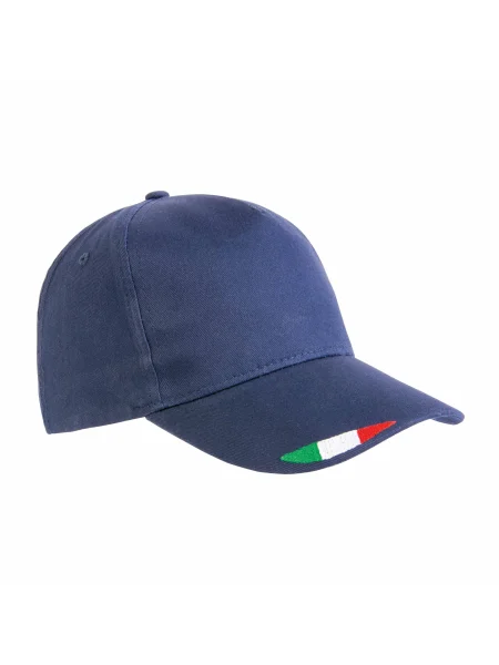 berretto-adulto-cotone-modello-baseball-a-5-pannelli-mameli-blu-scuro-3.webp