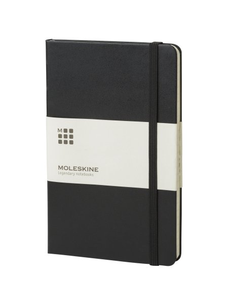 Blocco note con copertina rigida pagine bianche Moleskine Classic L