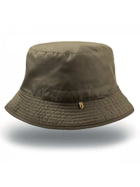 Cappello Bucket Pocket in tessuto morbido modello Pescatore Atlantis