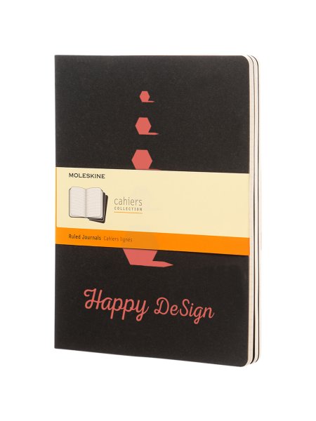 Taccuino a righe Moleskine Cahier XL