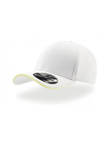Cappellino Caddy con pannello frontale rinforzato e visiera pre-curvata Atlantis