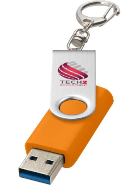 USB 3.0 con portachiavi Rotate