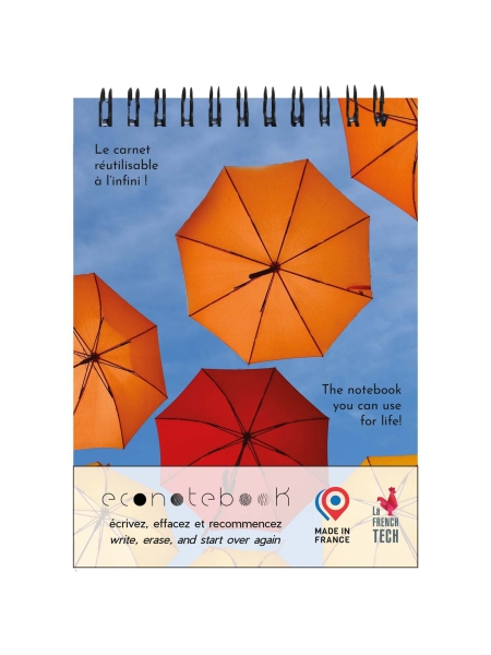 EcoNotebook NA6 con copertina standard