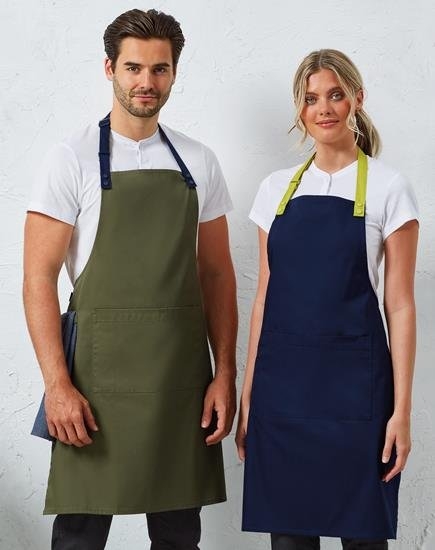 Grembiule pettorina 170 g/m² personalizzato Premier 'Colours' Swap & Pop Apron - Body