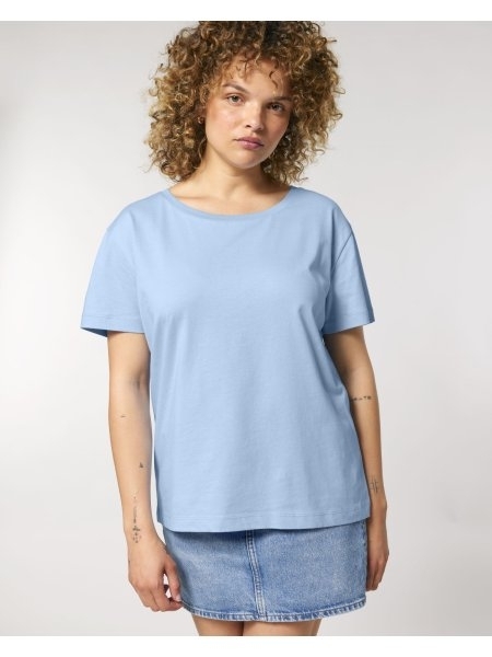 Magliette personalizzate donna con scollo ampio Stanley/Stella Serena Stella