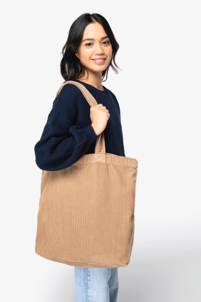 Borsa in velluto a costine 320 g/m² Native Spirit 25 L