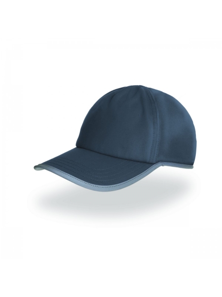 Cappellino Cap Gore a 5 pannelli con banda riflettente Atlantis