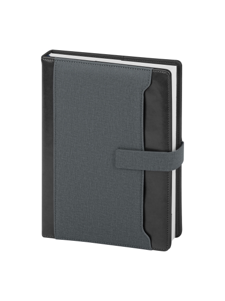 Agenda portafoglio giornaliera con tasca personalizzabile 16,5 x 22 cm