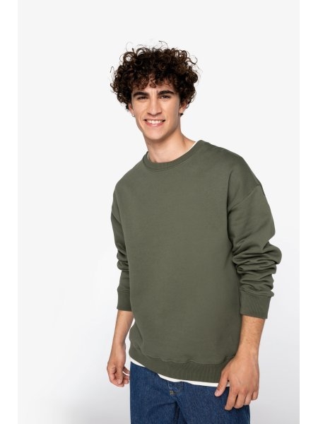 Felpa girocollo unisex oversize 350 g/m² Native Spirit