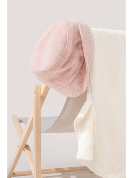 Cappello da pescatore unisex ecosostenibile in velluto a costine
