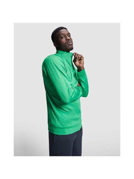 Felpa a maniche lunghe con zip a un quarto unisex Epiro