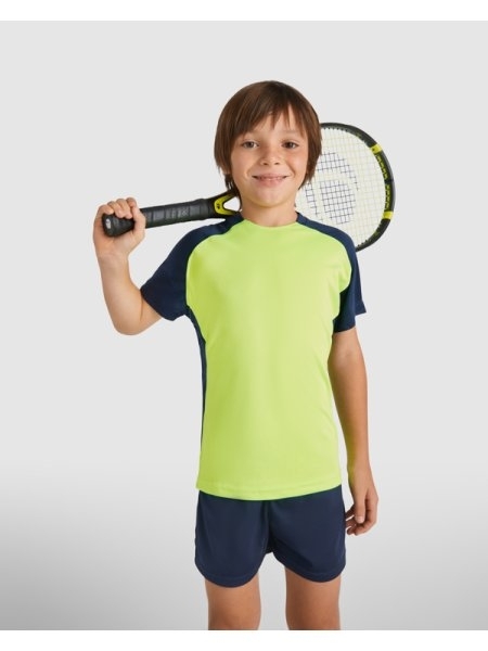 T-shirt sportiva a maniche corte da bambino Bugatti