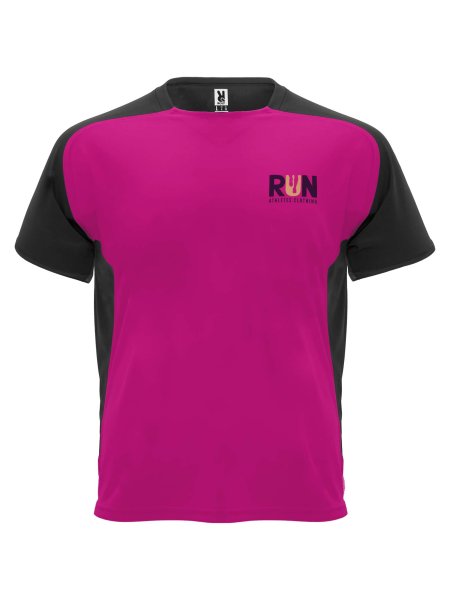 T shirt sportiva da bambino a maniche corte Bugatti Stamp