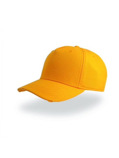 Cappellino Cargo con pannello front. rinforzato e parasudore in cotone Atlantis