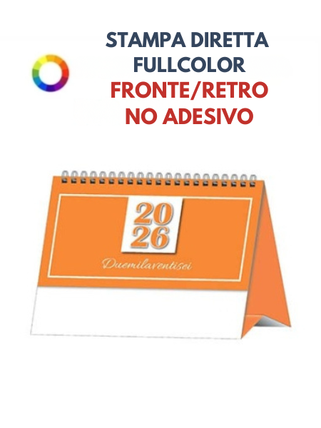 Calendario da tavolo personalizzato Funzional 19 x 14.5 cm